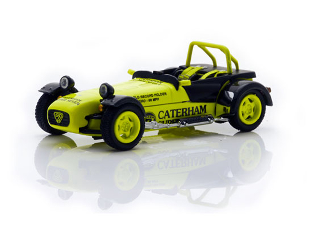 絶版　Kyosho ケーターハム　スーパーセブン　JPE イエロー 絶版未展示品 京商 1/18 ケータハム スーパーセブン イエロー