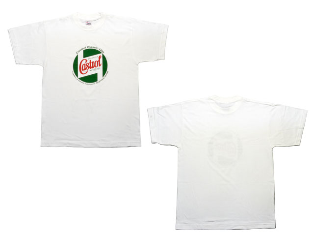 Tシャツ、カストロールクラシックオイル、Lサイズ | British