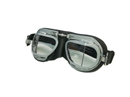 ハルシオン、Mark9、ライダーゴーグル、ブラックビニールレザー