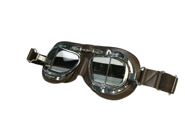 ハルシオン、Mark49、ゴーグル、ブラウンレザー | British Lightweight