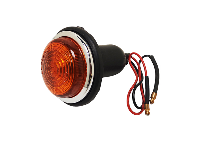 ルーカス L691 アンバーランプ シングルフィラメント テールウインカー 2コ ランプAssy、Lucas L488、レンズ色 : アンバー (シングルフィラメント